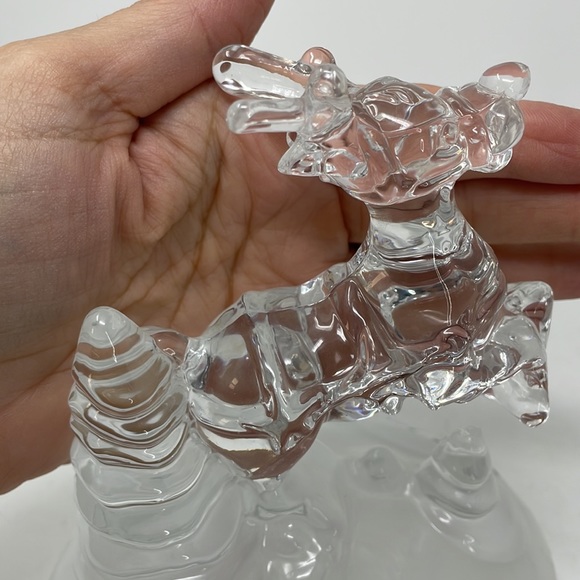Beautiful Crystal Reindeer Christmas Winter 6.5 Height x 5.5” Width - Picture 10 of 10